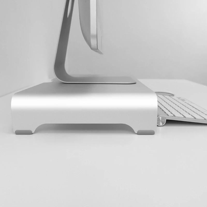 

Aluminum Desktop Tablets Stand Cooling Holder Riser Non-Slip Monitor Adjusting Bracket Universal for Notebook Laptops