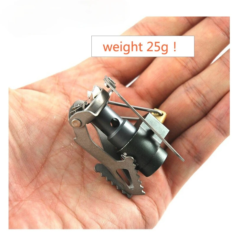 25 г ультралегкий Титан сплав газовая плита для кемпинга печи Плита горелки