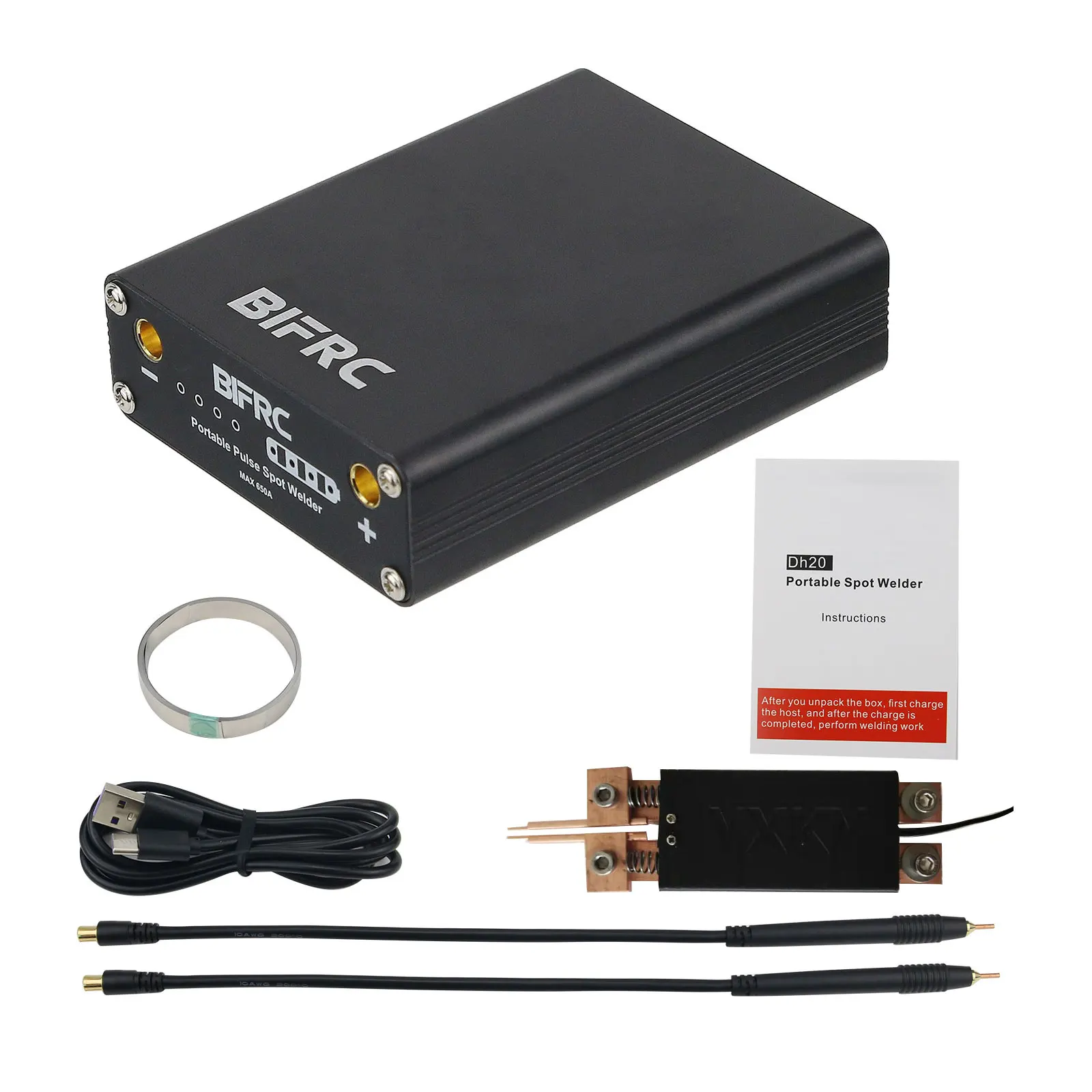 

BIFRC DH20 Pro+ Mini Pulse Spot Welder Spot Welding Machine with Welding Pen For 0.15MM Plate Strip