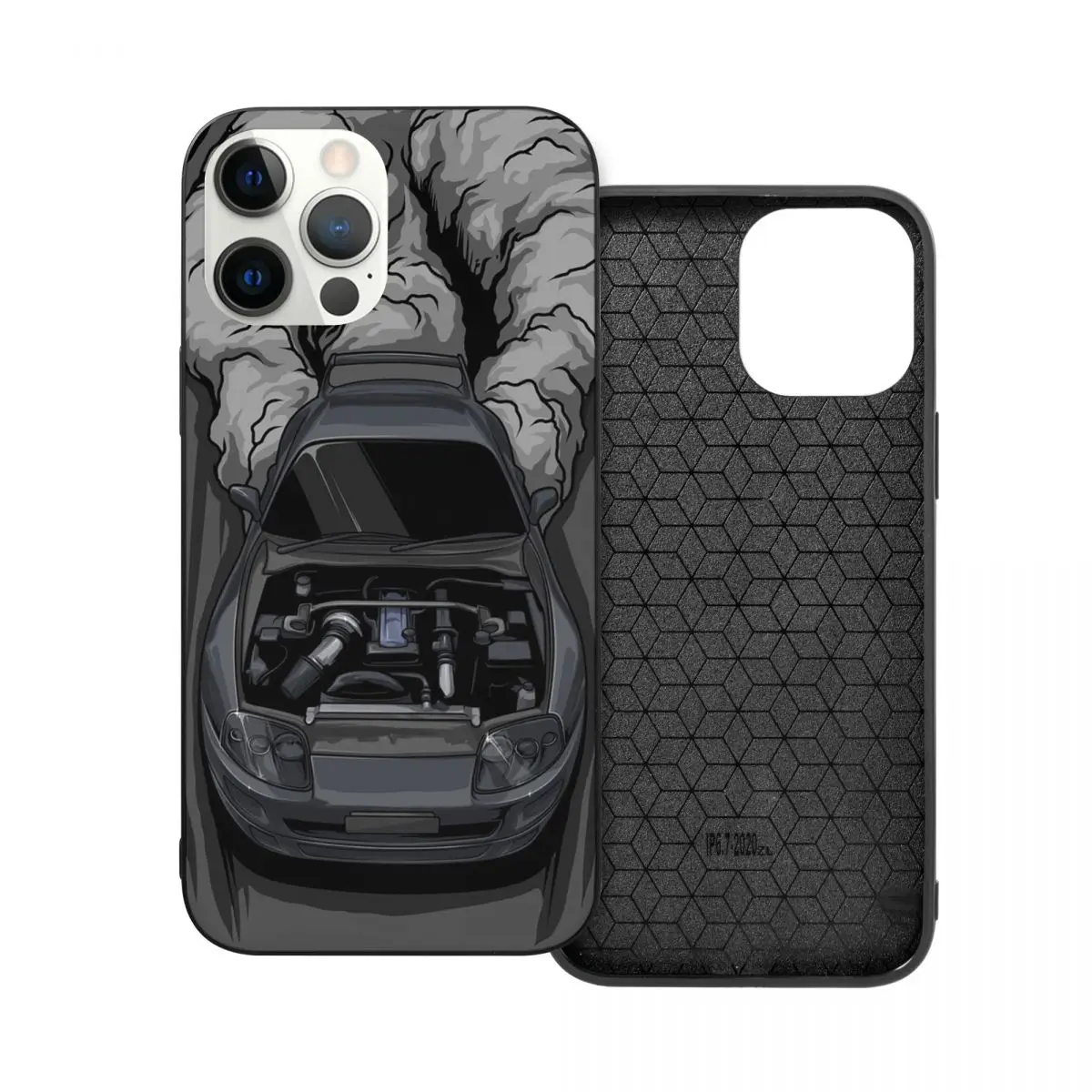 

Чехол для телефона Toyota Supra 2jz Gte PC Glass TPU для iPhone 13 12 11 Xs Xr X Pro Max Mini 7 8 Se2 Plus 6 6S