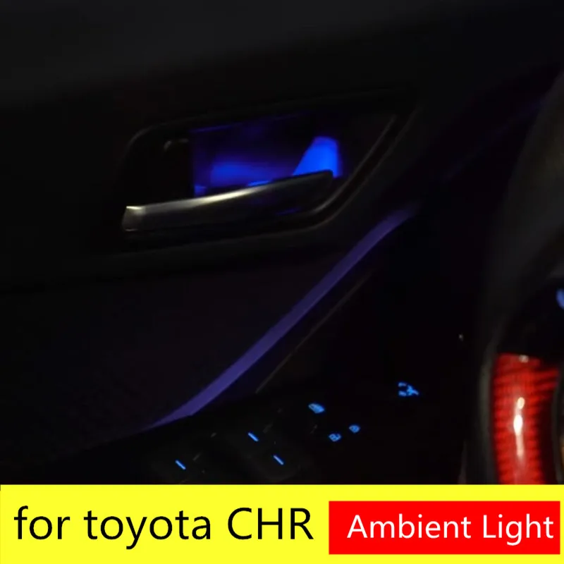 Подсветильник для передней и задней двери Toyota лампа атмосферной C-HR 2018 2017