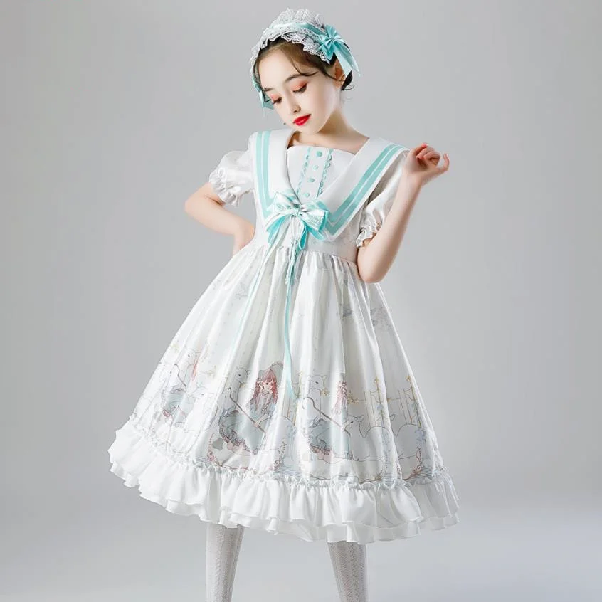 

Children Clothes Japanese-Style Baby Lolita Cosplay Princess Ball Gown Birthday Party Halloween Dresses For Girl Vestidos A288