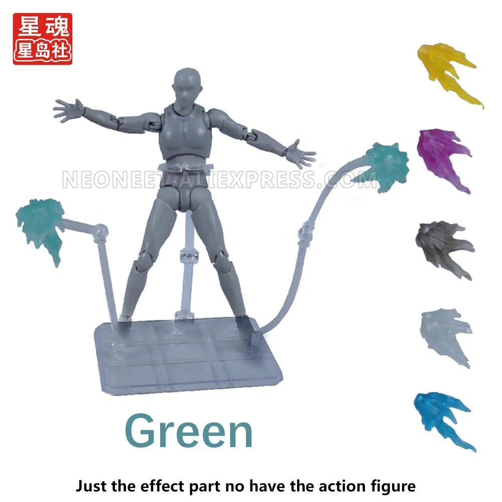 

Tamashii Flame Impact Missile Effect Model Rider RG HG SD Gundam Figma SHF Action Figure Stand Holder Toys Accessories Green