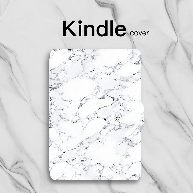 Из искусственной кожи на магнитной застежке чехол для Kindle Paperwhite 1/2/3 читалка(7th Gen2012/2013// выпуска) Авто Режим сна/Пробуждение - Цвет: Marble