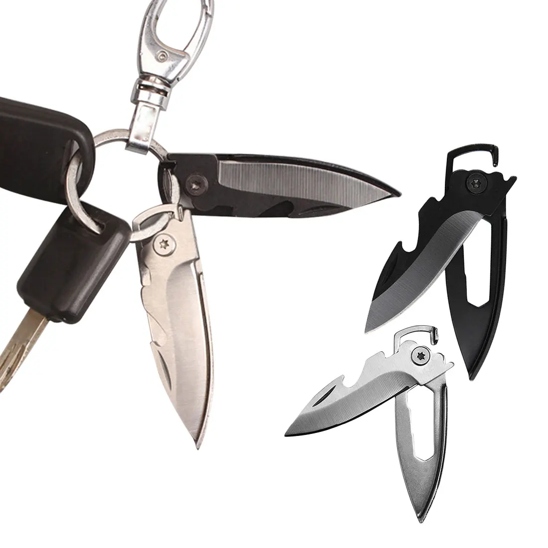 

Portable Key KnifeFolding Fruit Knife Mini Folding Knife Multi-purpose Camping Knife Outdoor Survival Tactical Rescue Hand Tool