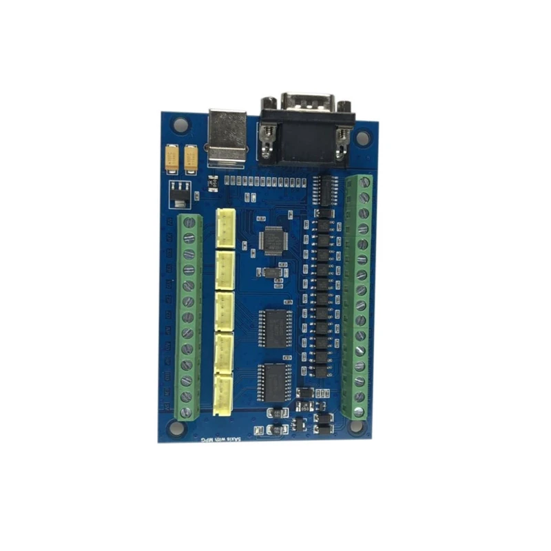 

CNC MACH3 USB 5 Axis 100KHz USB CNC Smooth Stepper Motion Controller Card Breakout Board for CNC Engraving 12-24V