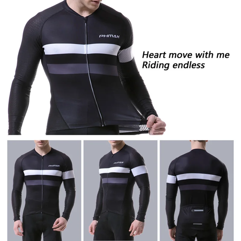 Мужская велосипедная одежда PHMAX велосипедные рубашки быстросохнущая Джерси с
