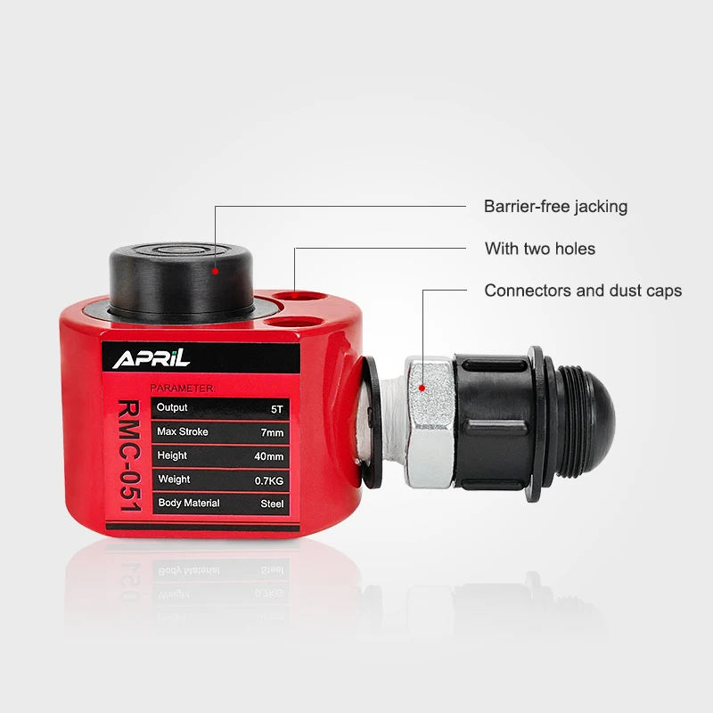 Русский склад 5 тонн тонкий тип гидравлический цилиндр RMC 051|cylinder block|cylinder facescylinder