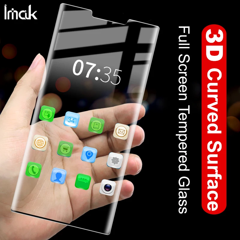 IMAK 3D Curved Full Cover Tempered Glass For Huawei Mate 30 Pro Anti-Explosion Screen Protector Flim 30pro | Мобильные телефоны и