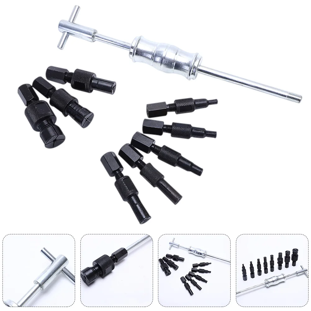 

9pcs Useful Inner Bearing Puller Efficient Inner Hole Puller Removal Tools