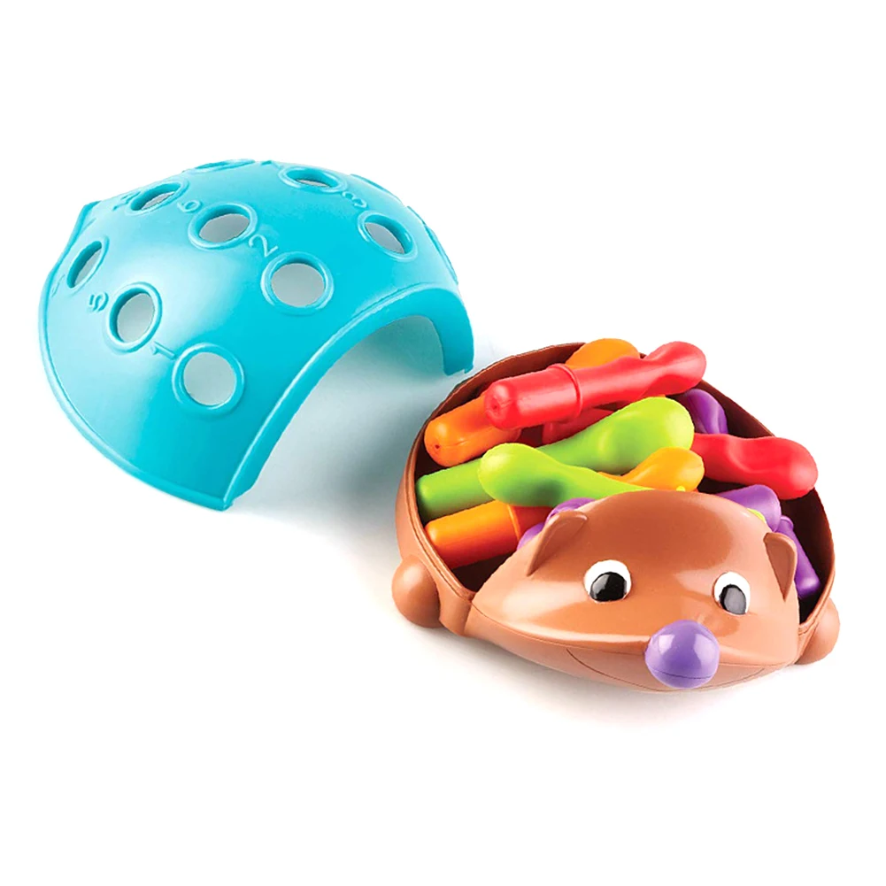 Игрушка Монтессори в виде ежика забавная пластиковая игрушка для раннего