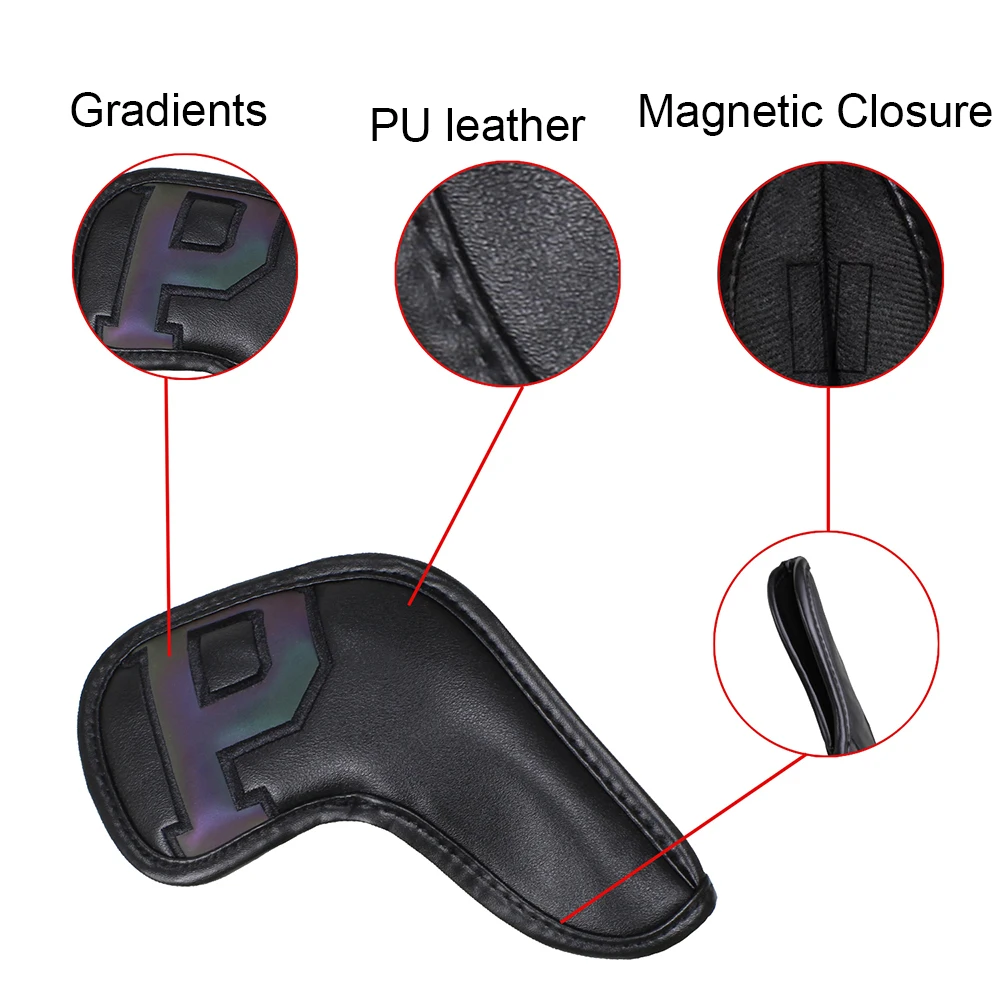 7/10 шт./комплект металлические Чехлы для гольфа с магнитной застежкой | Спорт и