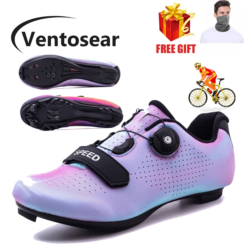 

Ventosear Men Road Flat Freestyle Bicycle Shoes Women Spin Sapatilha Ciclismo Male Mountain MTB Enduro Triathlon Cycling Shoes