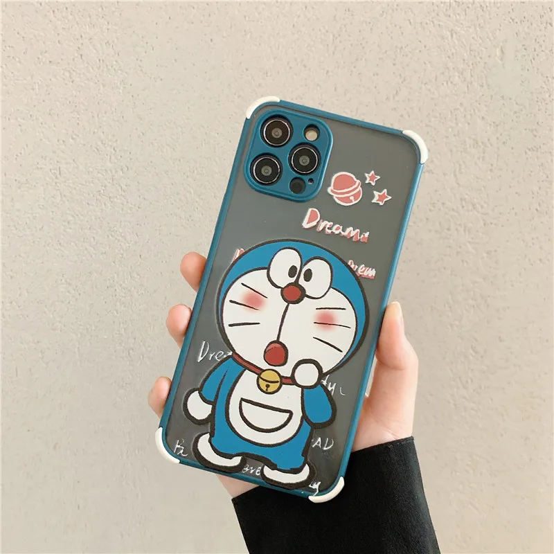 

Doraemon cute cartoon new 2021 couple mobile phone case for iPhone7/8/se2/7plus/8p/xs/xsmax/xr/11pro/11promax/12/12promax/12mini