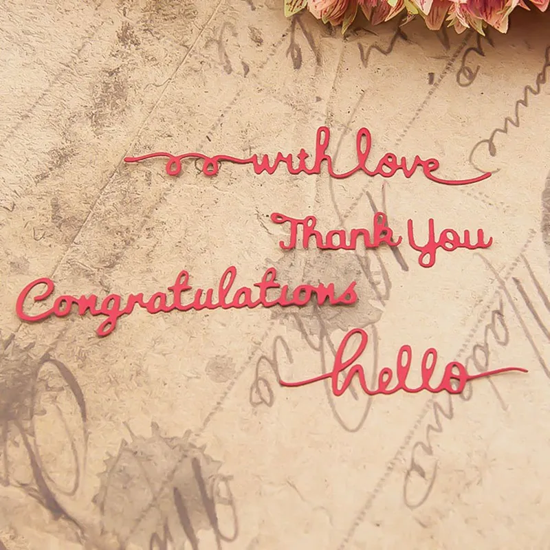 Здравствуйте с любовью спасибо поздравления трафарет металлический высекальный