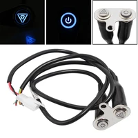 motorcycle universal on off switch led warning flasher signal adjustable manual button hand control kit 12v for harley for honda