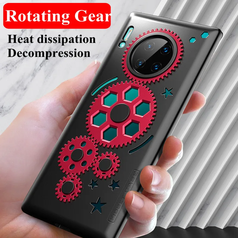 Крутой вращающийся чехол для телефона Mecha huawei mate 30 20 pro Honor 20s 9x Nova 5pro P30 P20