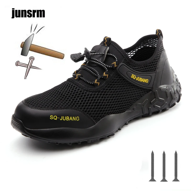 Воздухопроницаемый воздушный освежитель повседневная Безопасная рабочая обувь