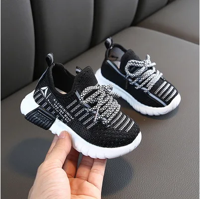 

2019 New Autumn Kids Shoes Breathable Boys Girls Sport Shoes Children Casual Sneakers Baby Running Shoes Mesh Canvas Shoes
