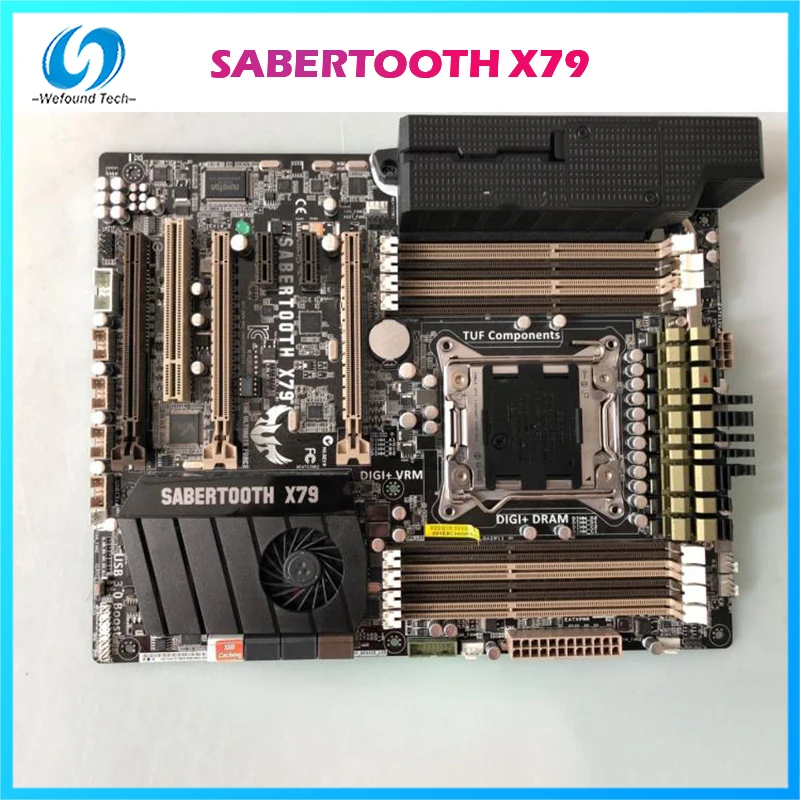 Настольный материнская плата для ноутбука ASUS SABERTOOTH X79 2011 Поддержка i7 4960X