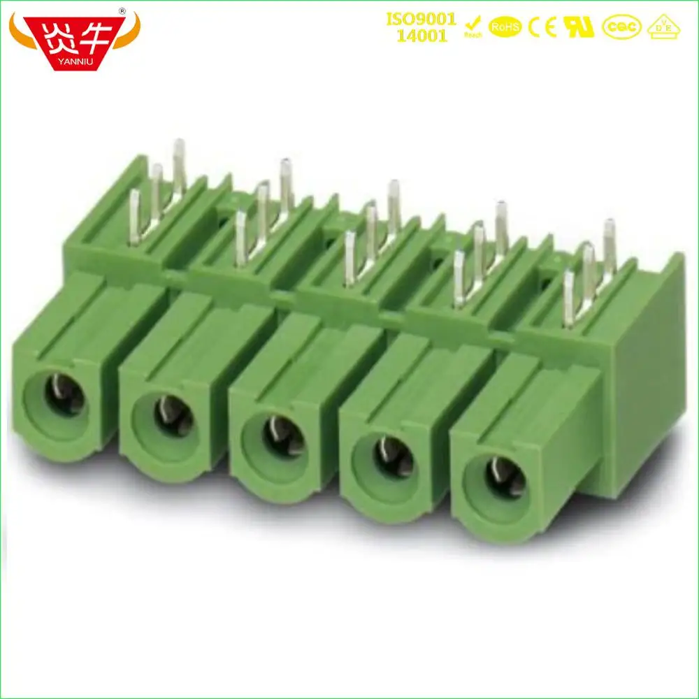 KF2EDGRB 10 16 2 P ~ 12P разъем PCB плагин клеммный блок мм 2PIN 12PIN IPC GU 1969852 Феникс контакт DEGSON