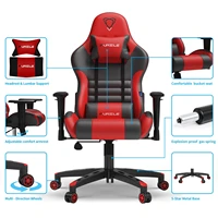 furgle gaming chair ergonomic office chair safedurable leather boss chair for game adjustable seat computer heavy duty chairs a