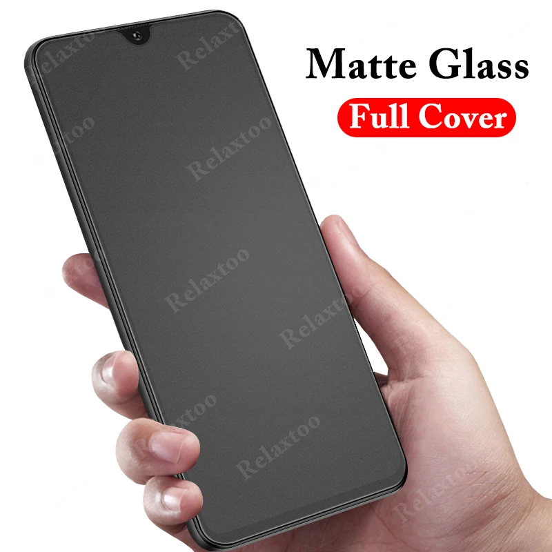 Матовое матовое защитное стекло полное покрытие для Samsung Galaxy A20S A30S A50S A51 A71 A81 A01