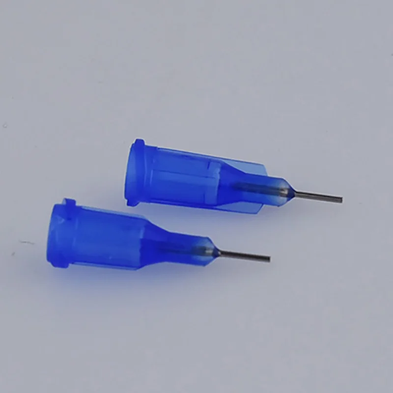 22 Калибр 0,2" Длина W/ISO стандартная нержавеющая сталь тупые иглы с Luer полипропиленовый концентратор модель FHIS1002522