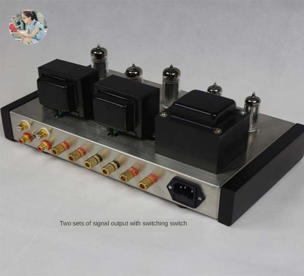 2021 Nobsound домашние аудио трубчатые усилители DIY Kit 6Z4 + 6N2 6P1 корпус из нержавеющей