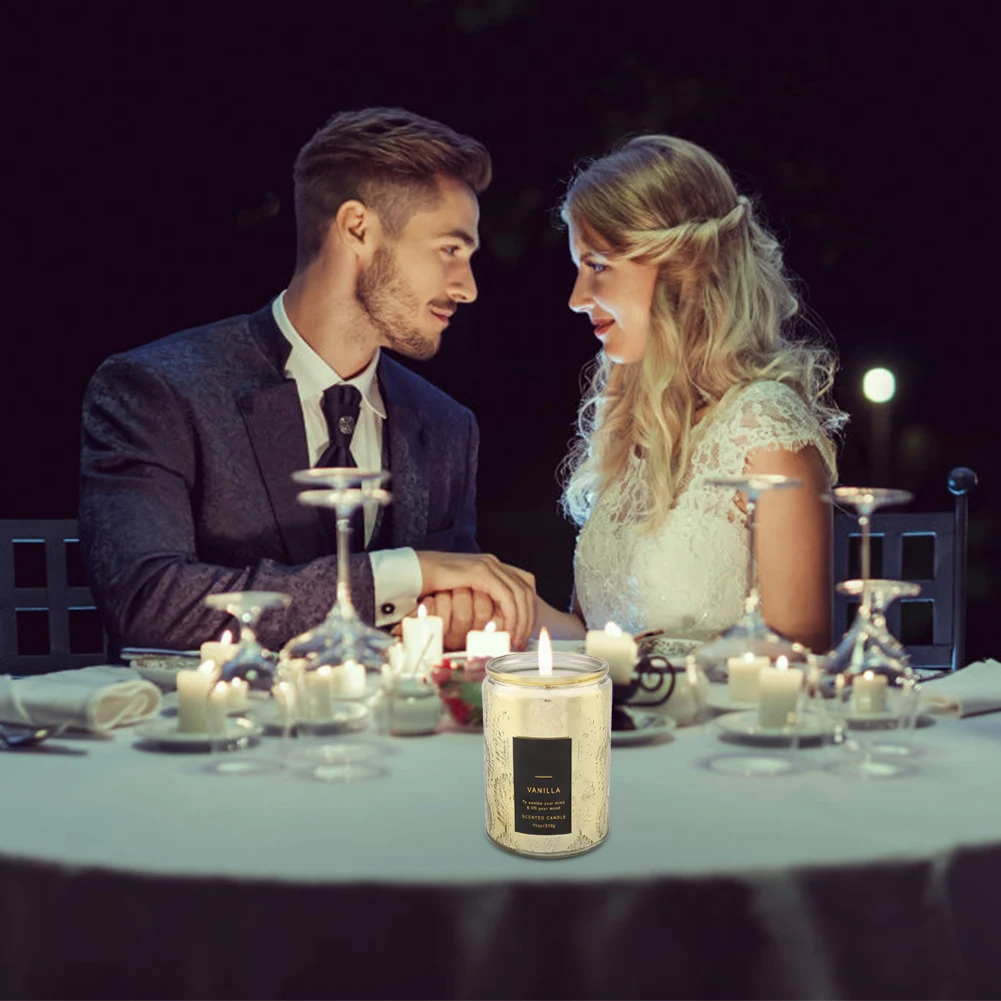 Нежная ароматическая свеча Ароматизированная ванильный воск для виски со