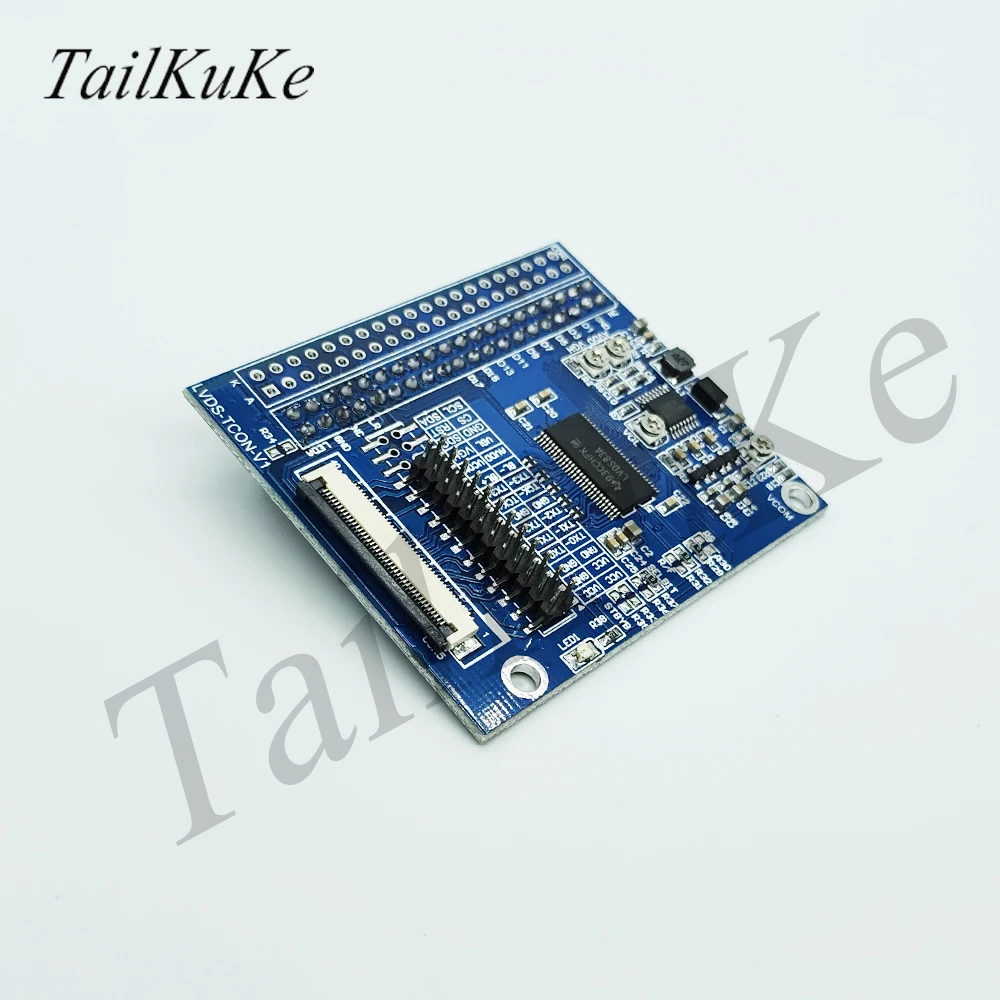 Одноканальный 8-канальный TTL адаптер платы LVDS с VGH.VGL.AVDD.VCOM четырехстороннее