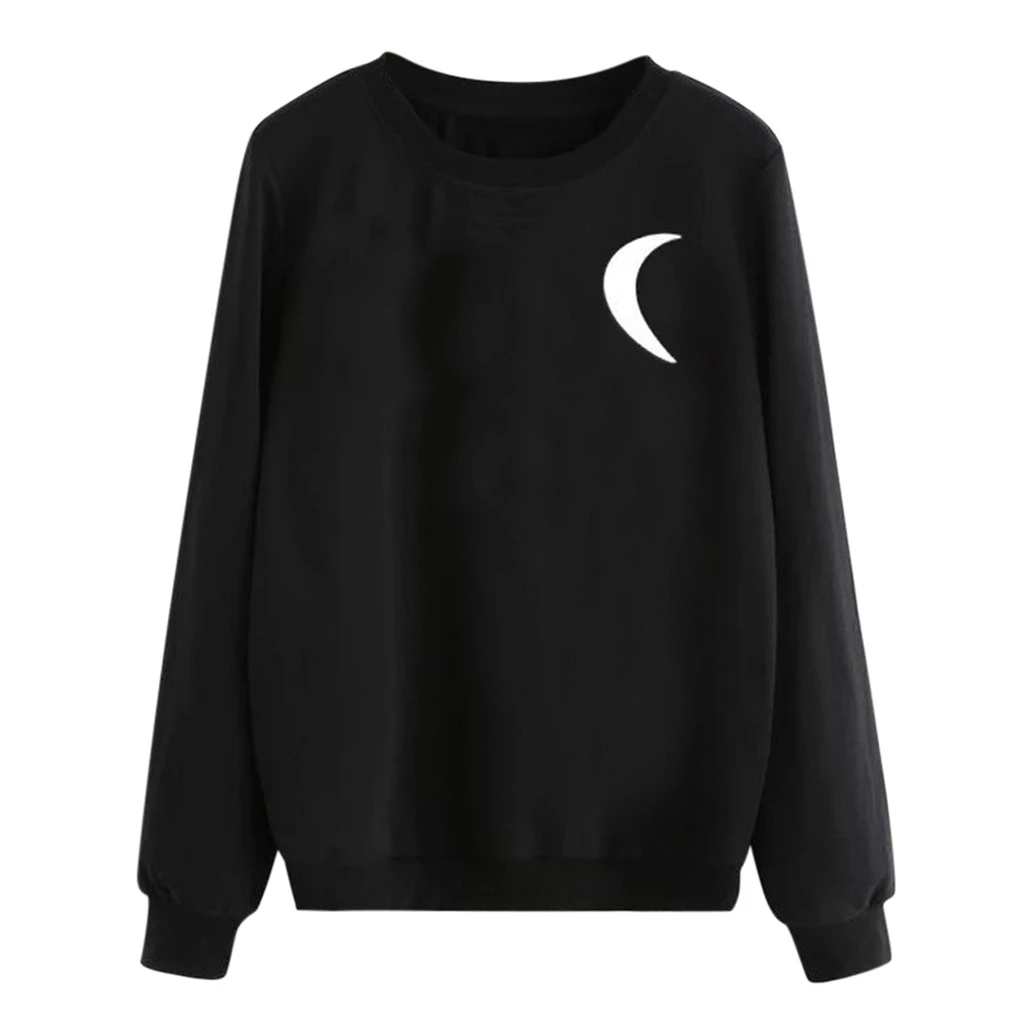 Женская Осенняя Блузка Свободный Повседневный свитер в стиле панк женский