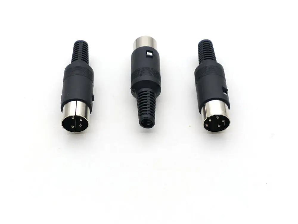 50 шт. 4 контактный разъем с пластиковой ручкой|connector plug|connector cableconnector plug cable |