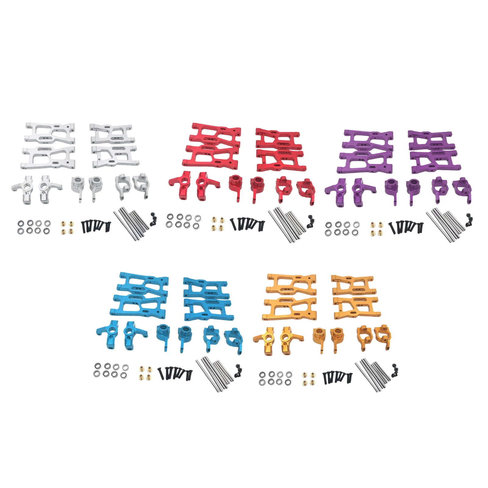 

Металлический Запчасти для модификации комплект WLtoys 144001 качели руки рулевого подшипников ступицы