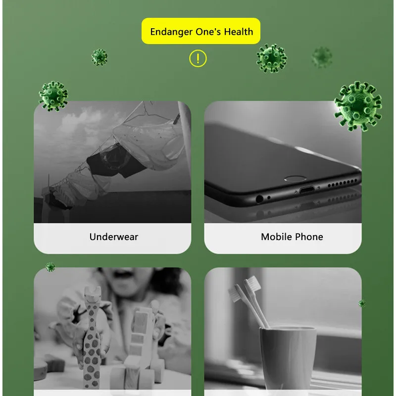 

CE UV Disinfection Bag UV Sterilization Handbag Baby Bottle/ Underwear/ Beauty Tools/ Mask/Toothbrush Supplies Sterilization Box