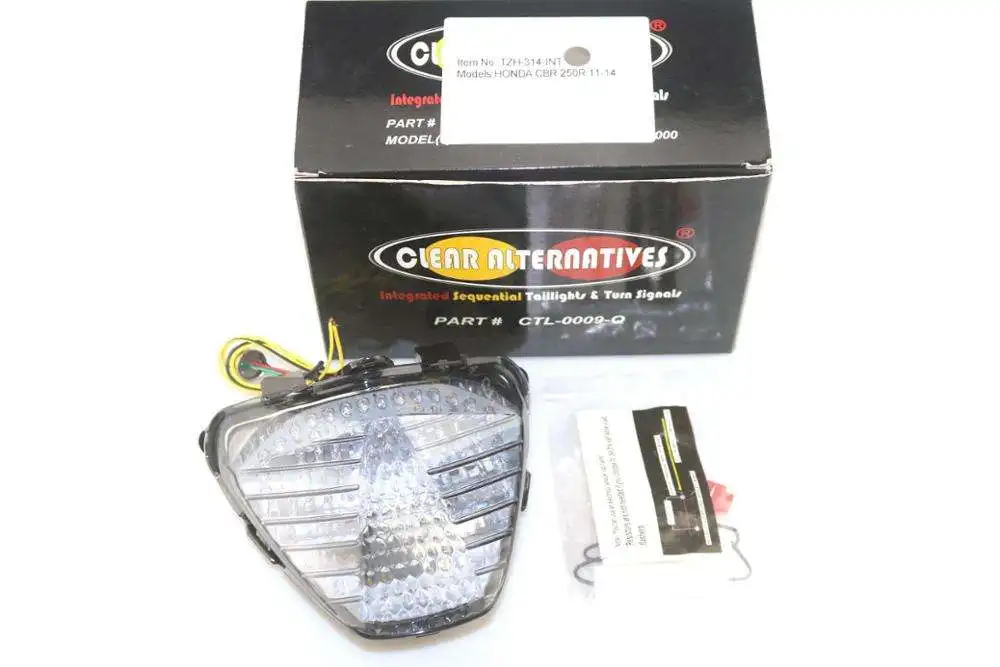 

Motorcycle Tail Light Integrated LED Turn Signal CBR125R CBR150R CBR250R CB300F CBR300R 2011-2012-2013