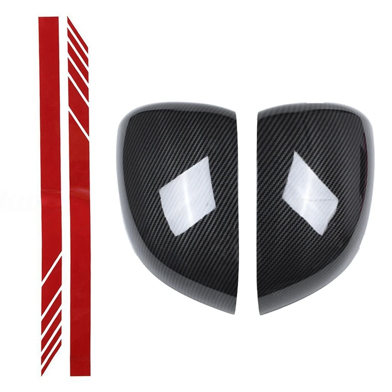 

Mirror Stripe Decal Sticker for Mercedes Benz Edition Red & Car Rear View Mirror Plastic Sticker Trim Cover