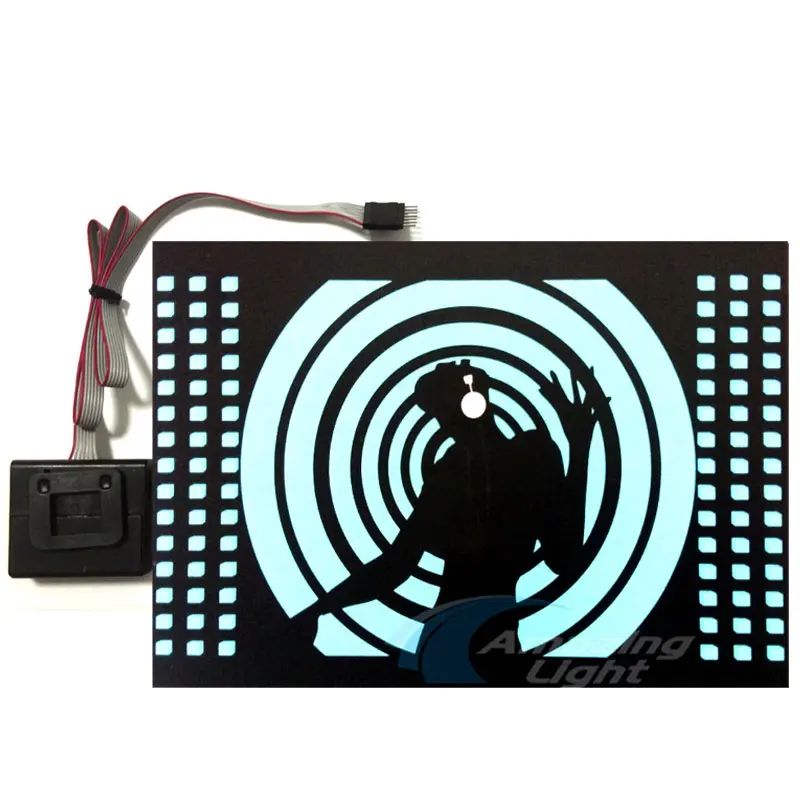 Мигающая музыкальная панель для гитары вечеривечерние картонная светильник кой