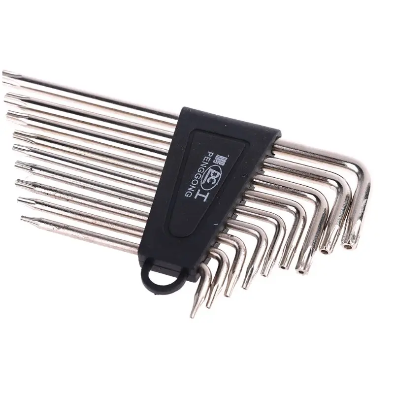 

9 Pcs Hex Key Wrench Sets Torx L Shape Repair Tool Screwdriver Tool Set Useful