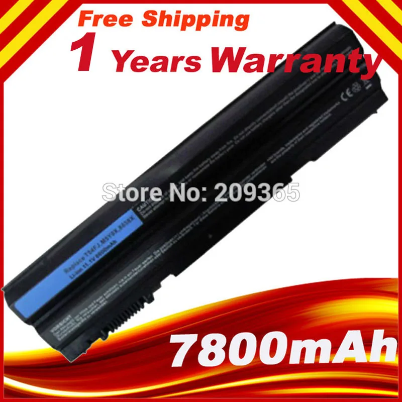 Аккумулятор 9 ячеек 6600 мАч для DeLL Latitude E5420 E5430 E5520 E5530 E6120 E6420 E6430 E6520 E6530 Vostro 3460 3560