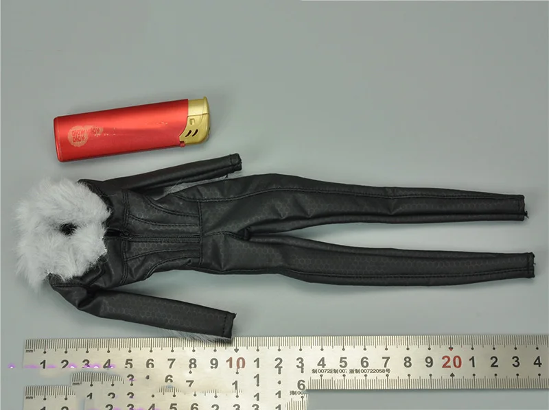 

1/6 весы VCL-1001 и рисунком котика для девочек обтягивающие кожаные комбинезон, штаны модель для 12''Figure тела "сделай сам"