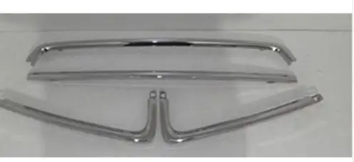 Хромированная решетка из АБС-пластика отделка вокруг гоночных грилей световой