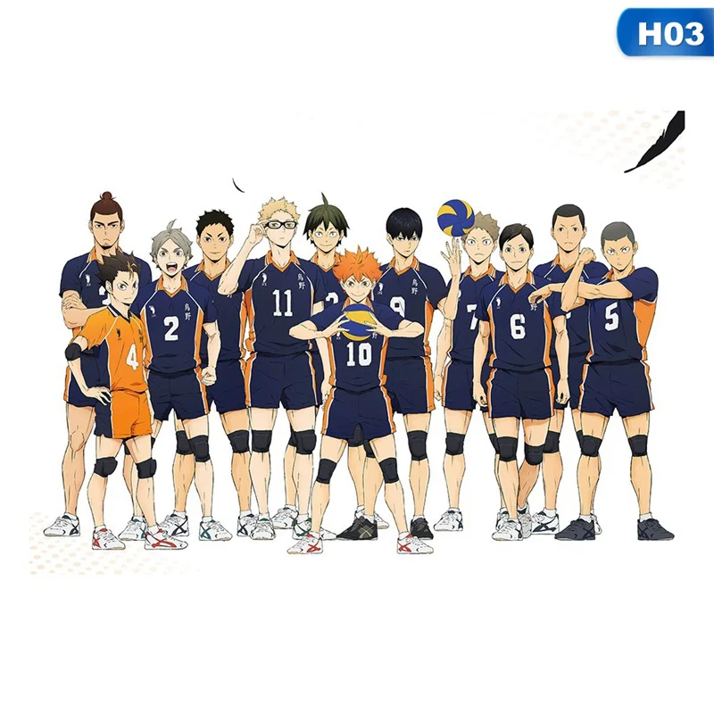 Кошмарным! Haikyuu Аниме Манга настенный плакат свиток домашнее украшение Стены Искусства