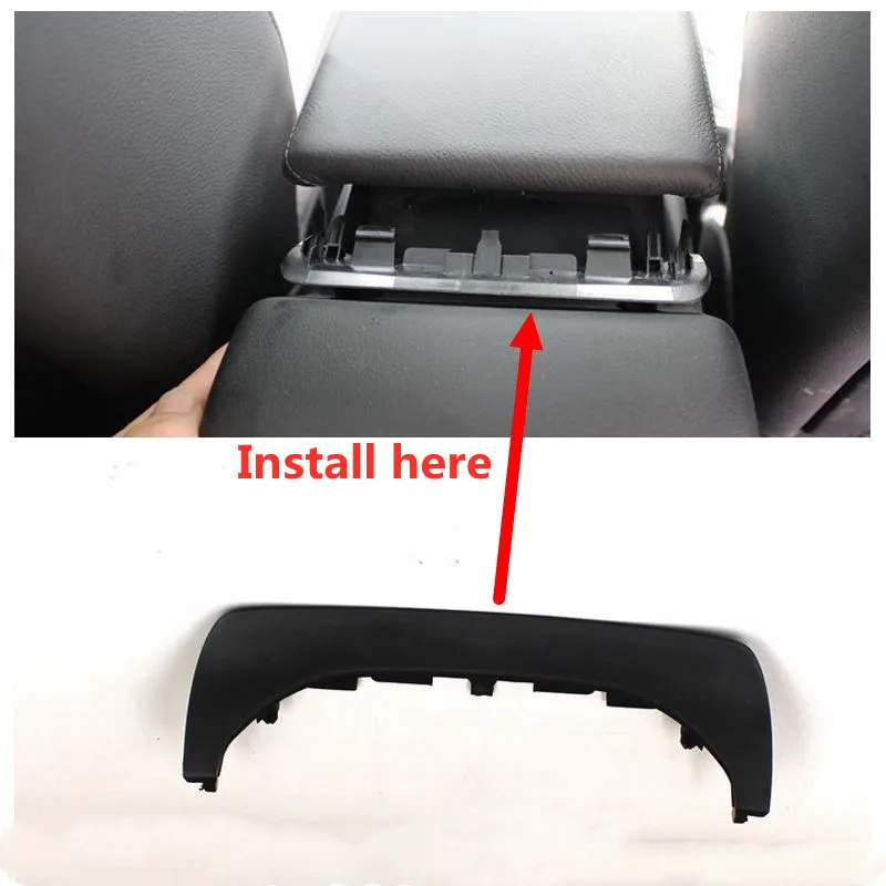

Suitable for Audi A4 armrest box cover central armrest box baffle rear handle box cover fixed buckle