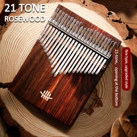 kalimba 17 21 key wooden thumb piano full solid wood mini kalimba gecko musical instrument gift with accessories
