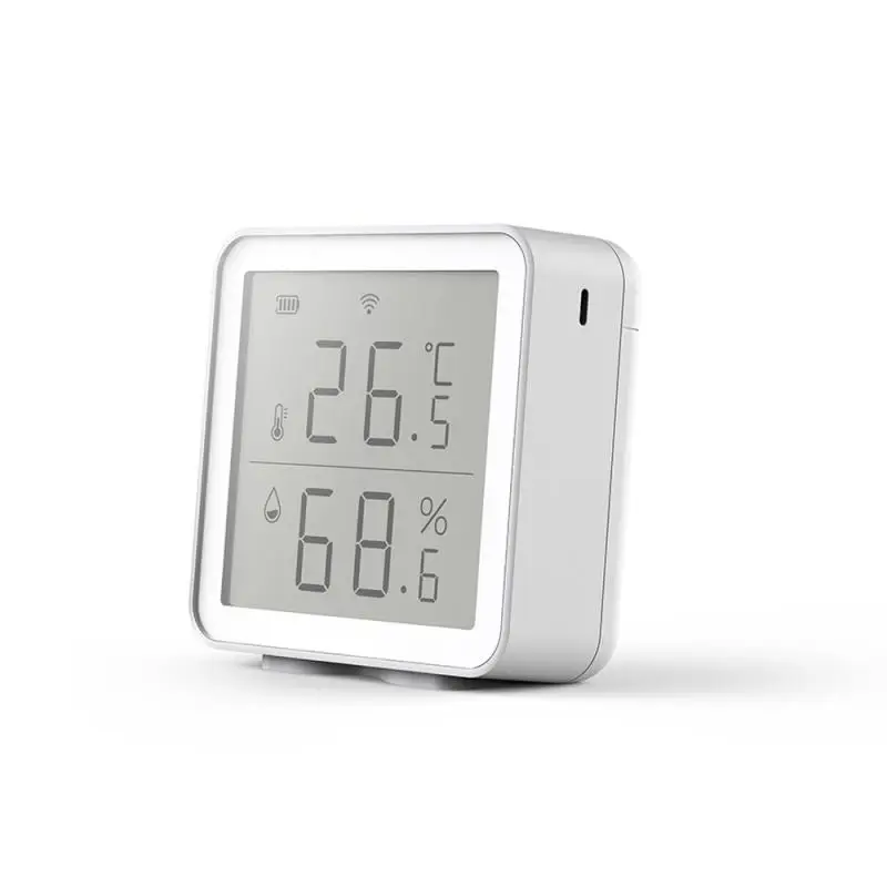 

Tuya WIFI Temperature and Humidity Sensor Indoor Hygrometer Thermometer Detector smart home Support Alexa Google Home tuya app