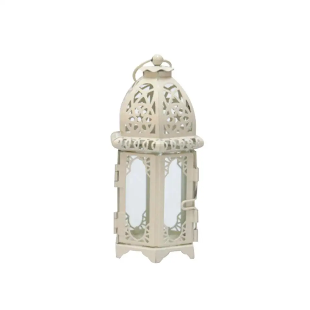 Винтажный стеклянный подсвечник в европейском марокканском стиле