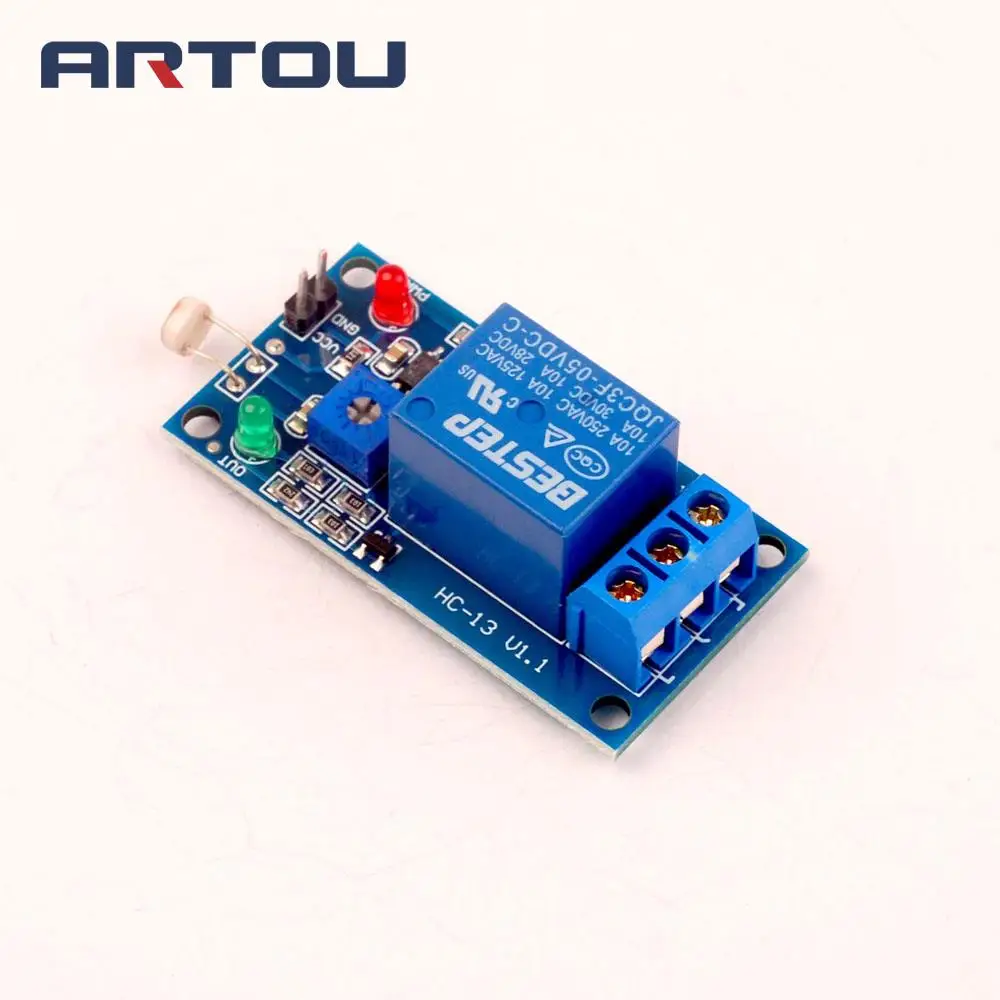 Светильник вой фотопереключатель 5 В сенсорный переключатель релейный модуль