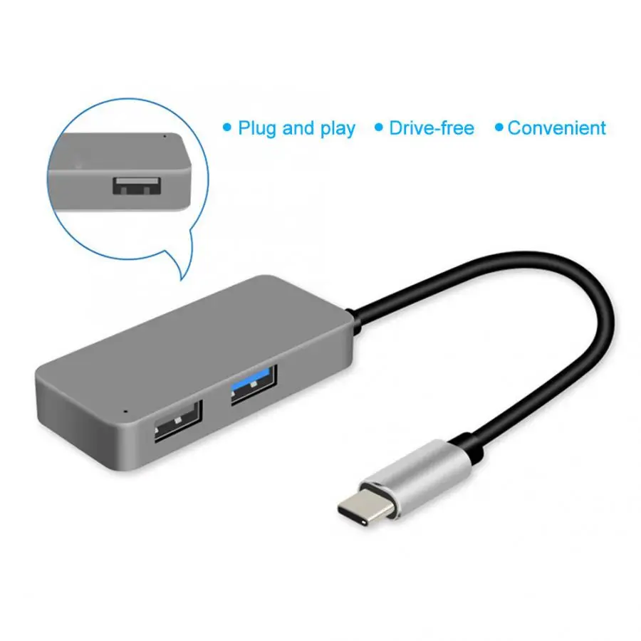 Док станция типа C адаптер концентратор разветвитель с несколькими портами