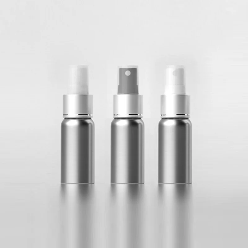 Алюминиевая бутылка с распылителем 40 шт./лот 30 мл распылитель мелким распылением